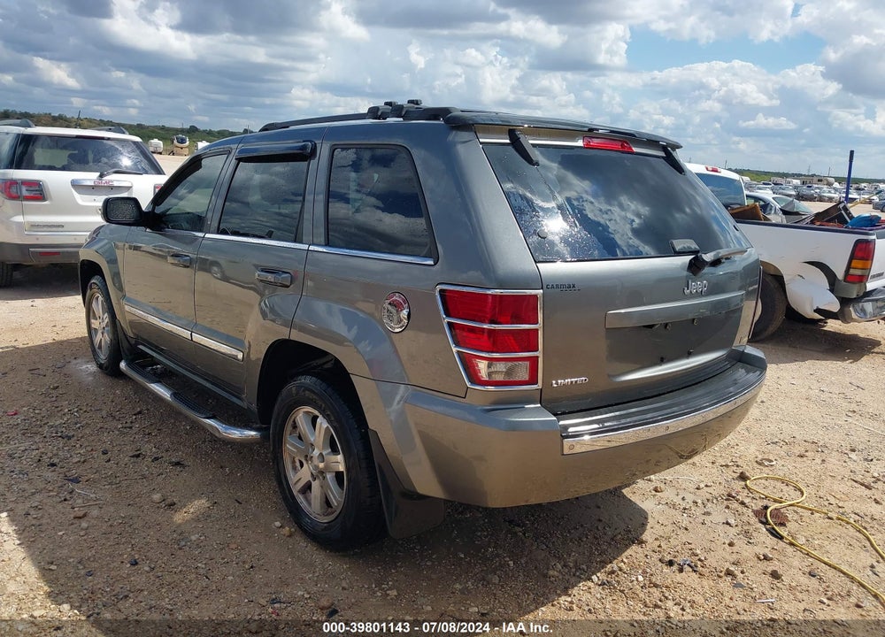 2008 JEEP GRAND CHEROKEE LIMITED VIN: 1J8HS58N98C160200