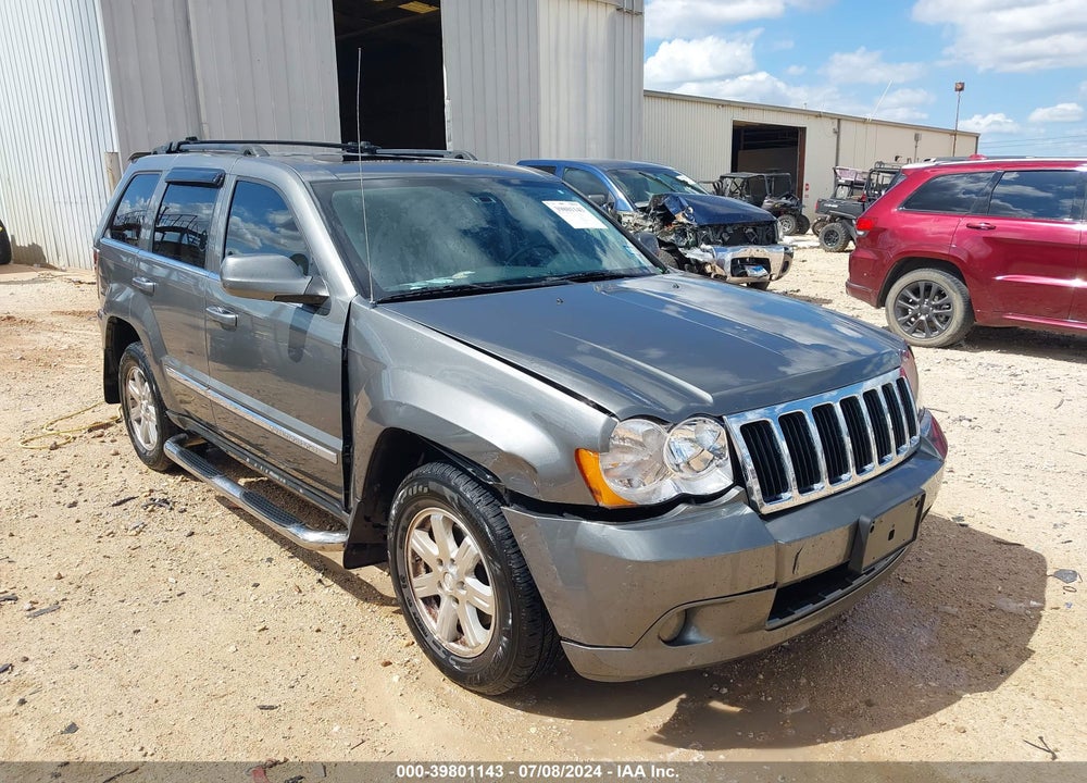 2008 JEEP GRAND CHEROKEE LIMITED VIN: 1J8HS58N98C160200
