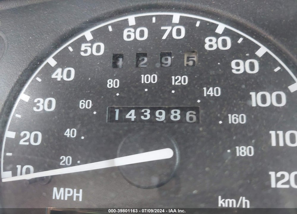 1999 FORD RANGER XL/XLT VIN: 1FTYR10C0XUB07917