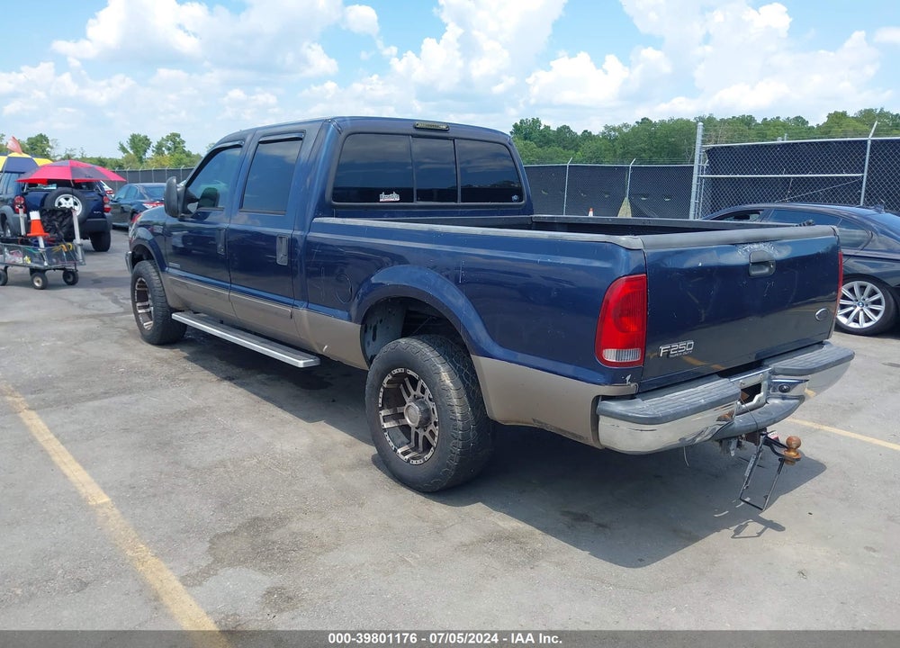 2003 FORD F-250 LARIAT/XL/XLT VIN: 1FTNW20F73EA77315