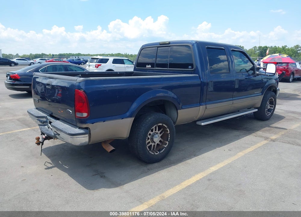 2003 FORD F-250 LARIAT/XL/XLT VIN: 1FTNW20F73EA77315