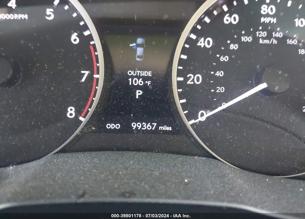 2013 LEXUS ES 350 VIN: JTHBK1GG7D2067618