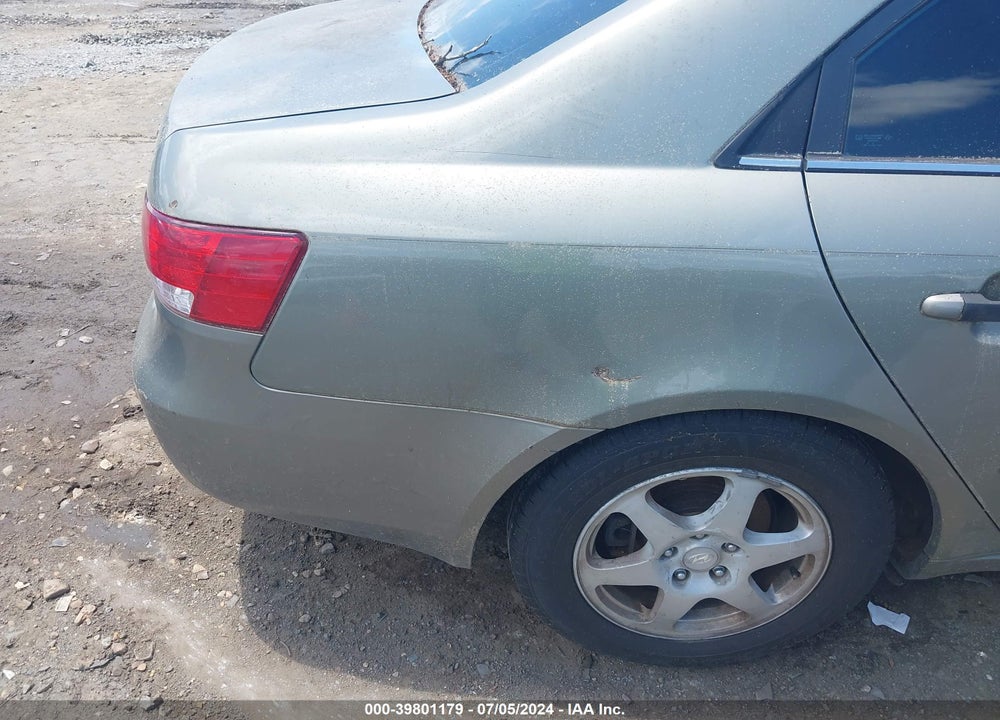 2007 HYUNDAI SONATA LIMITED/SE V6 VIN: 5NPEU46F07H186827