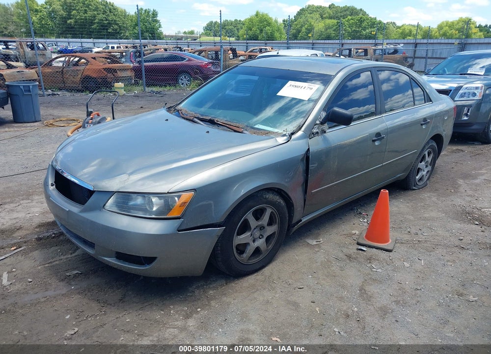 2007 HYUNDAI SONATA LIMITED/SE V6 VIN: 5NPEU46F07H186827