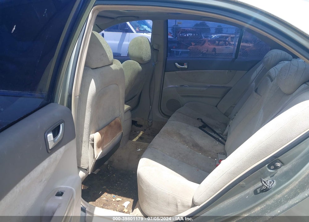 2007 HYUNDAI SONATA LIMITED/SE V6 VIN: 5NPEU46F07H186827