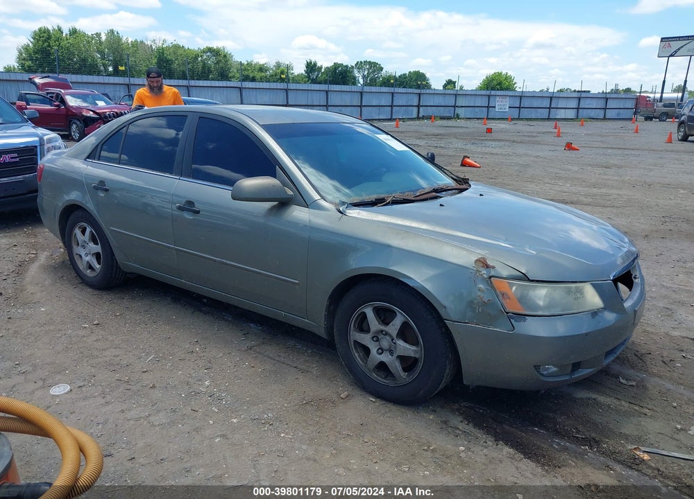 2007 HYUNDAI SONATA LIMITED/SE V6 VIN: 5NPEU46F07H186827
