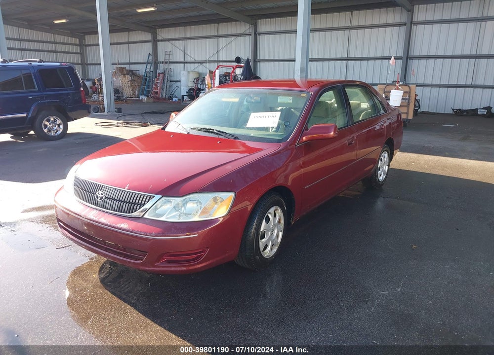2002 TOYOTA AVALON XL VIN: 4T1BF28B12U234356
