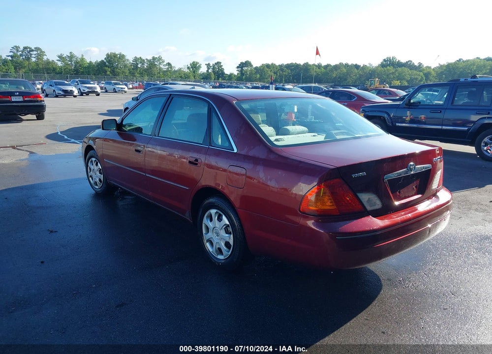 2002 TOYOTA AVALON XL VIN: 4T1BF28B12U234356