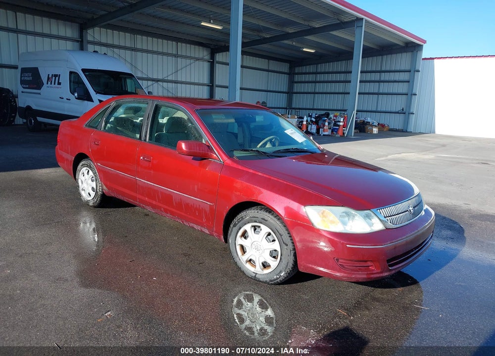 2002 TOYOTA AVALON XL VIN: 4T1BF28B12U234356
