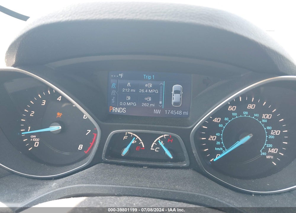 2014 FORD ESCAPE SE VIN: 1FMCU0GX9EUE09159