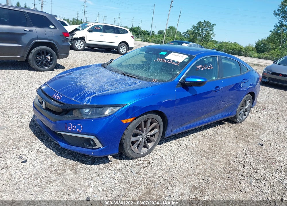 2020 HONDA CIVIC EX VIN: 19XFC1F33LE025219
