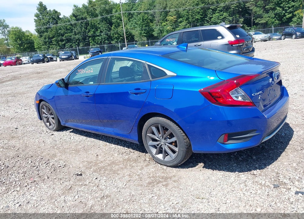2020 HONDA CIVIC EX VIN: 19XFC1F33LE025219