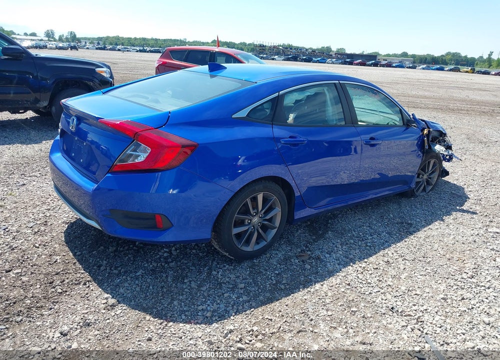 2020 HONDA CIVIC EX VIN: 19XFC1F33LE025219