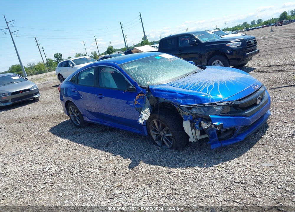 2020 HONDA CIVIC EX VIN: 19XFC1F33LE025219