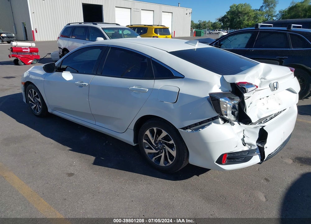 2017 HONDA CIVIC EX VIN: 19XFC2F70HE082607