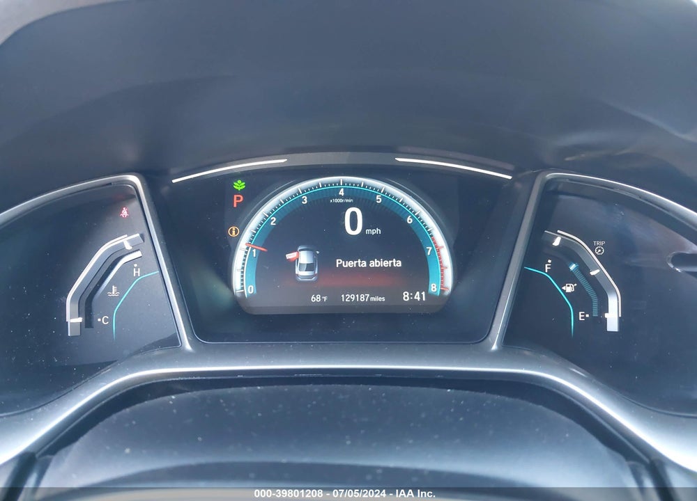 2017 HONDA CIVIC EX VIN: 19XFC2F70HE082607