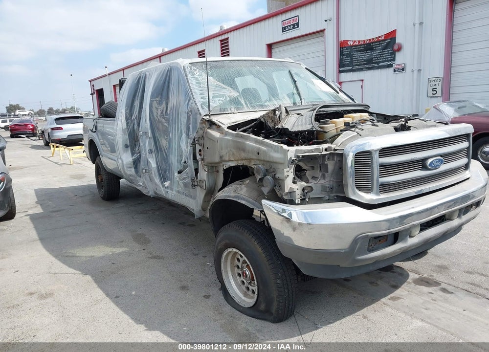 2002 FORD F-250 LARIAT/XL/XLT VIN: 1FTNW21F72EC38100
