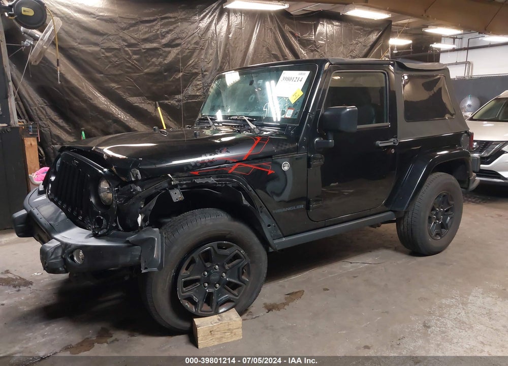 2016 JEEP WRANGLER BACKCOUNTRY VIN: 1C4AJWBG8GL228657