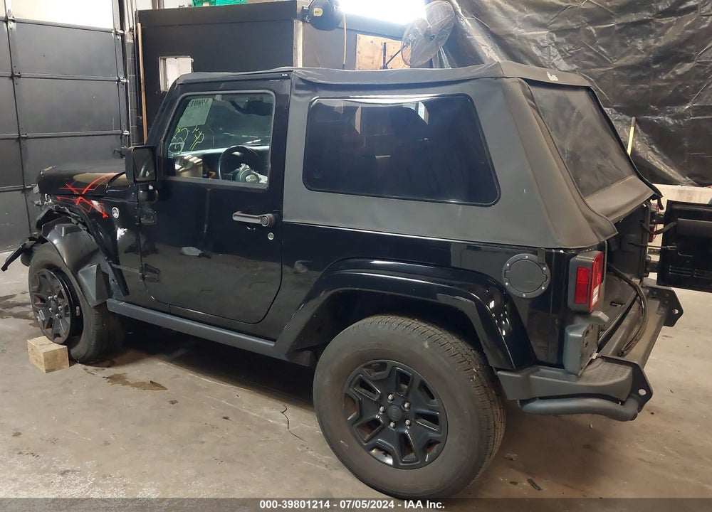 2016 JEEP WRANGLER BACKCOUNTRY VIN: 1C4AJWBG8GL228657