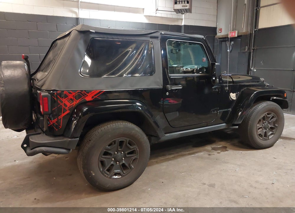 2016 JEEP WRANGLER BACKCOUNTRY VIN: 1C4AJWBG8GL228657