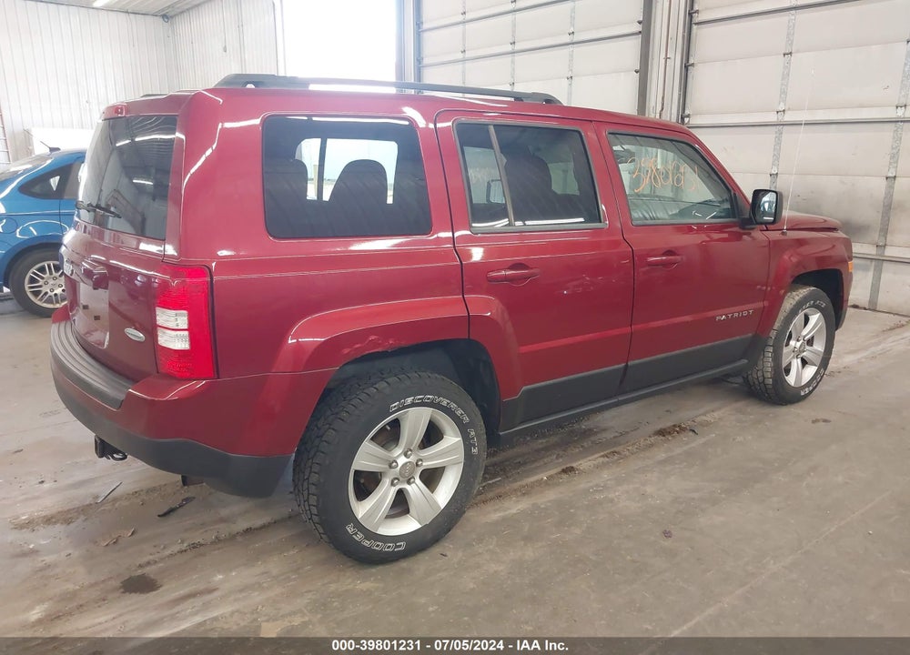 2014 JEEP PATRIOT LATITUDE VIN: 1C4NJRFBXED765958