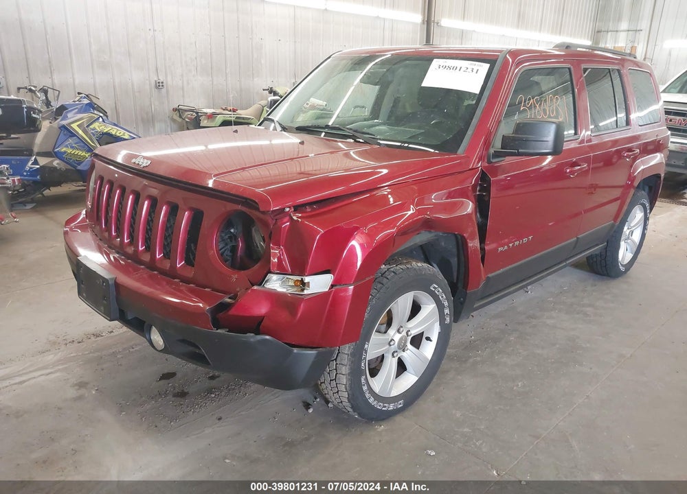 2014 JEEP PATRIOT LATITUDE VIN: 1C4NJRFBXED765958