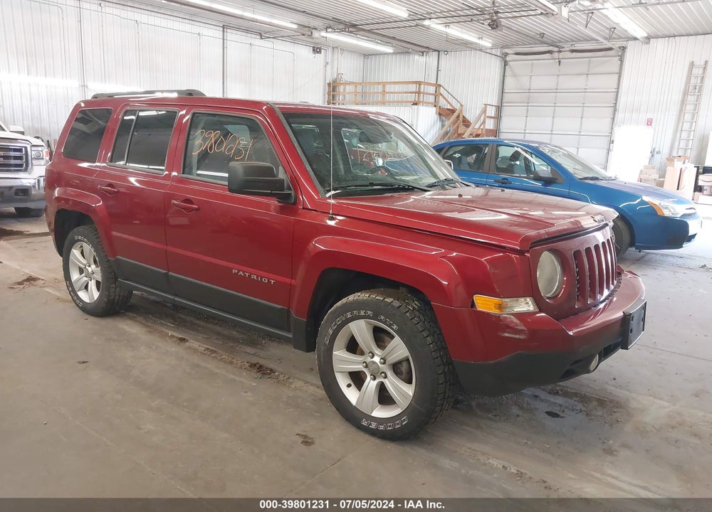 2014 JEEP PATRIOT LATITUDE VIN: 1C4NJRFBXED765958