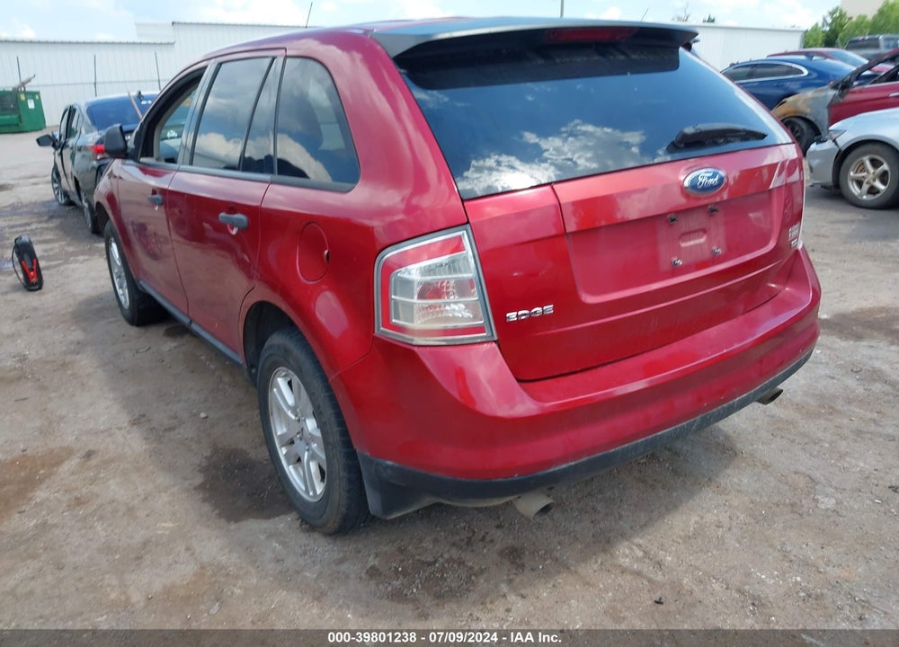 2007 FORD EDGE SE VIN: 2FMDK46C57BB10504