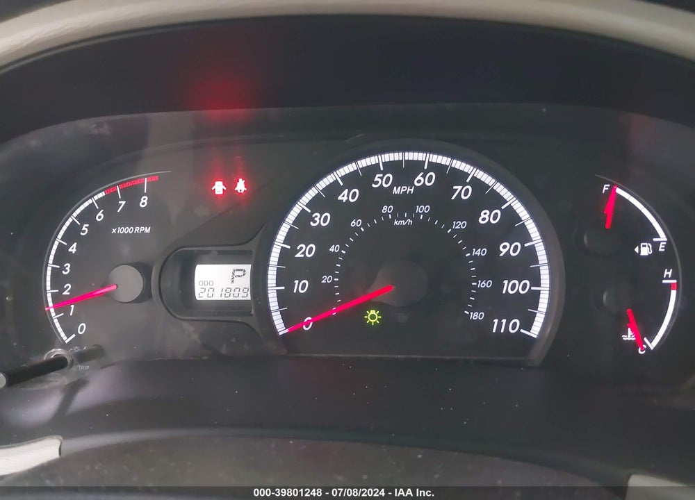 2013 TOYOTA SIENNA LE V6 8 PASSENGER VIN: 5TDKK3DC7DS331315