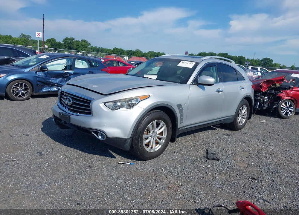 2014 INFINITI QX70 VIN: JN8CS1MW8EM413574