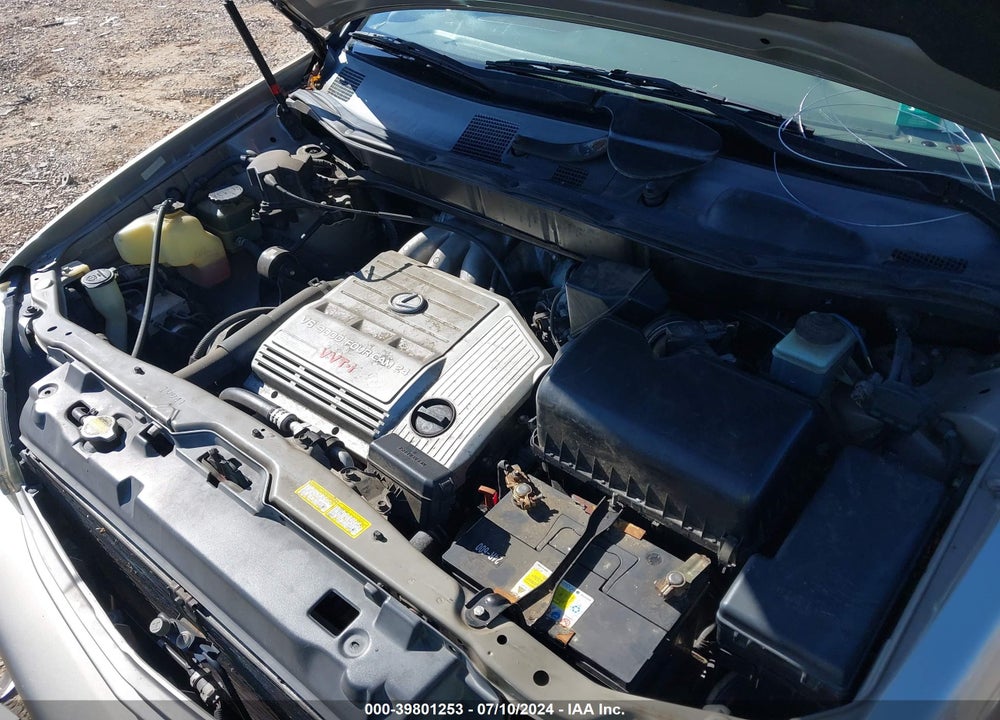 2000 LEXUS RX 300 VIN: JT6GF10U1Y0052889