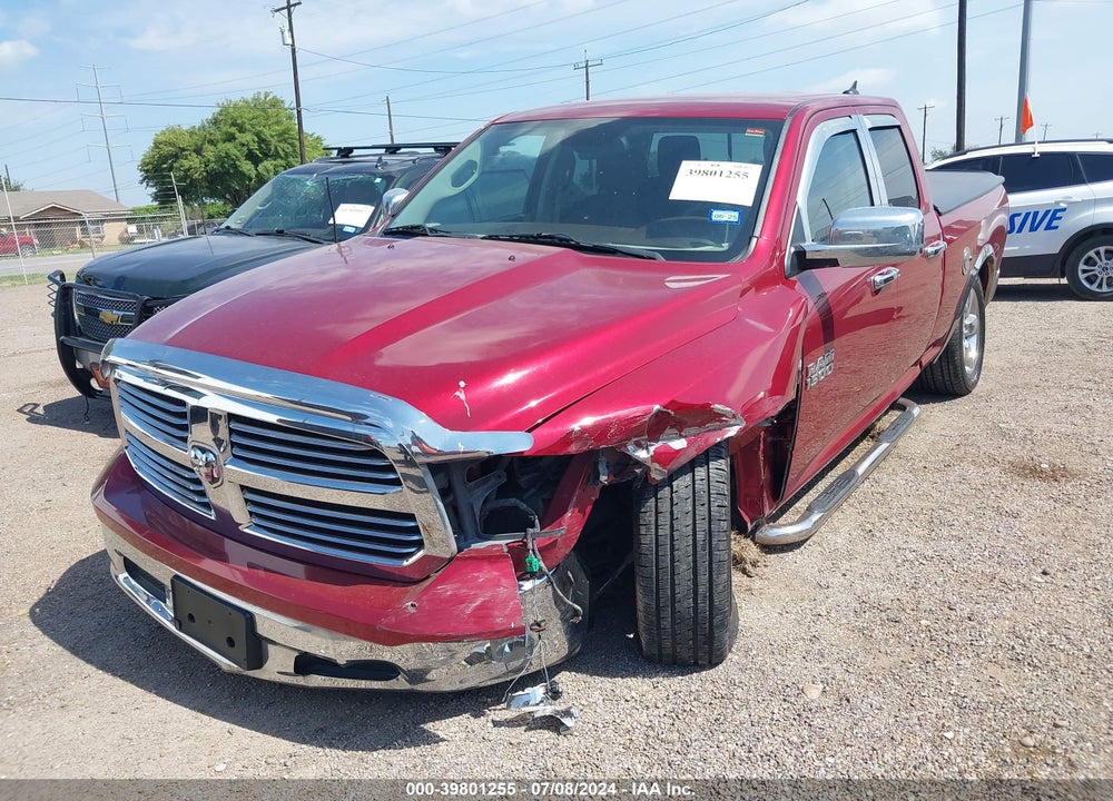 2014 RAM 1500 LONE STAR VIN: 1C6RR6GT0ES170619