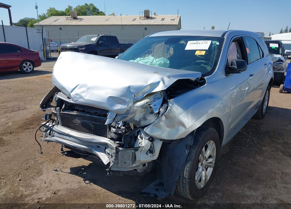 2013 CHEVROLET EQUINOX LS VIN: 2GNALBEK2D1187938