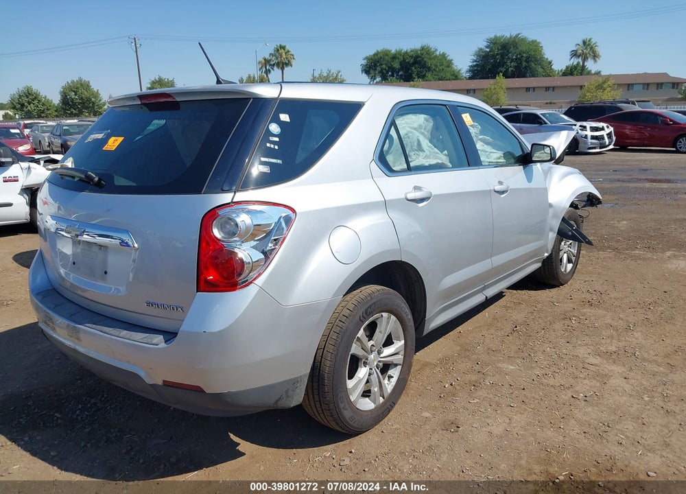 2013 CHEVROLET EQUINOX LS VIN: 2GNALBEK2D1187938