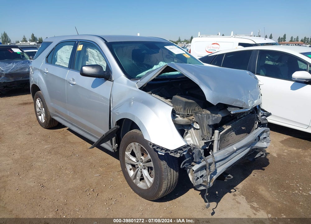 2013 CHEVROLET EQUINOX LS VIN: 2GNALBEK2D1187938