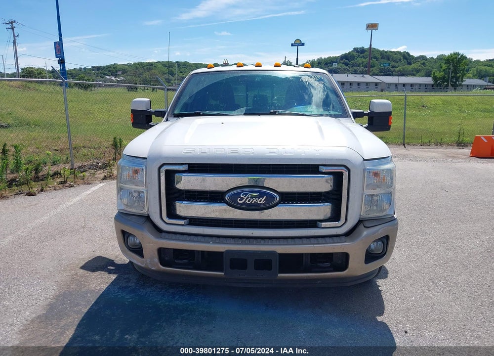 2011 FORD F-350 LARIAT VIN: 1FT8W3CT7BEB80589