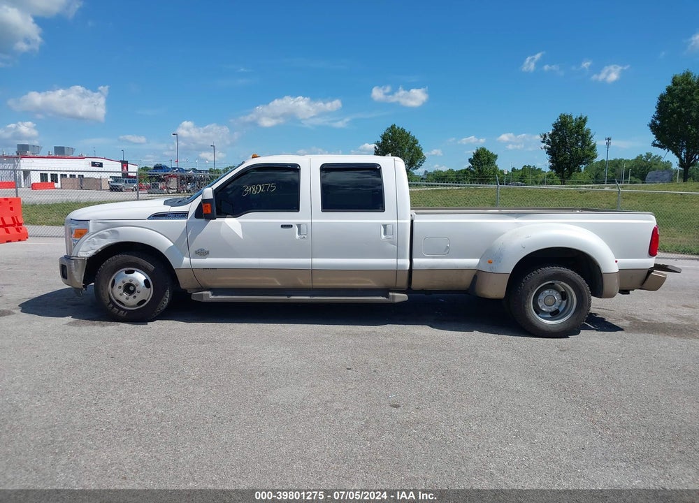 2011 FORD F-350 LARIAT VIN: 1FT8W3CT7BEB80589