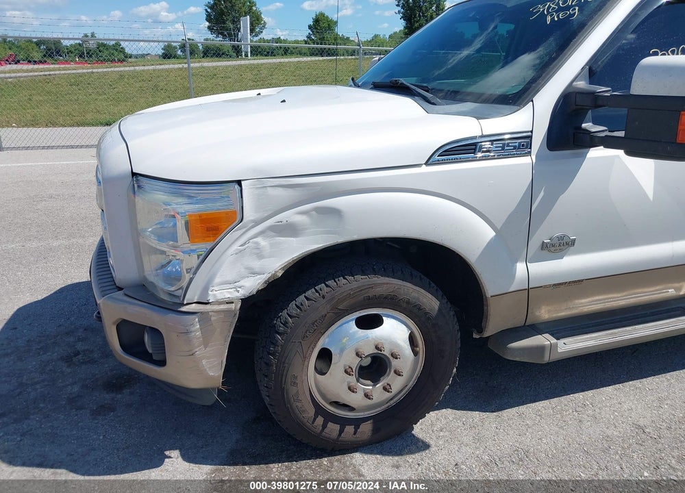 2011 FORD F-350 LARIAT VIN: 1FT8W3CT7BEB80589