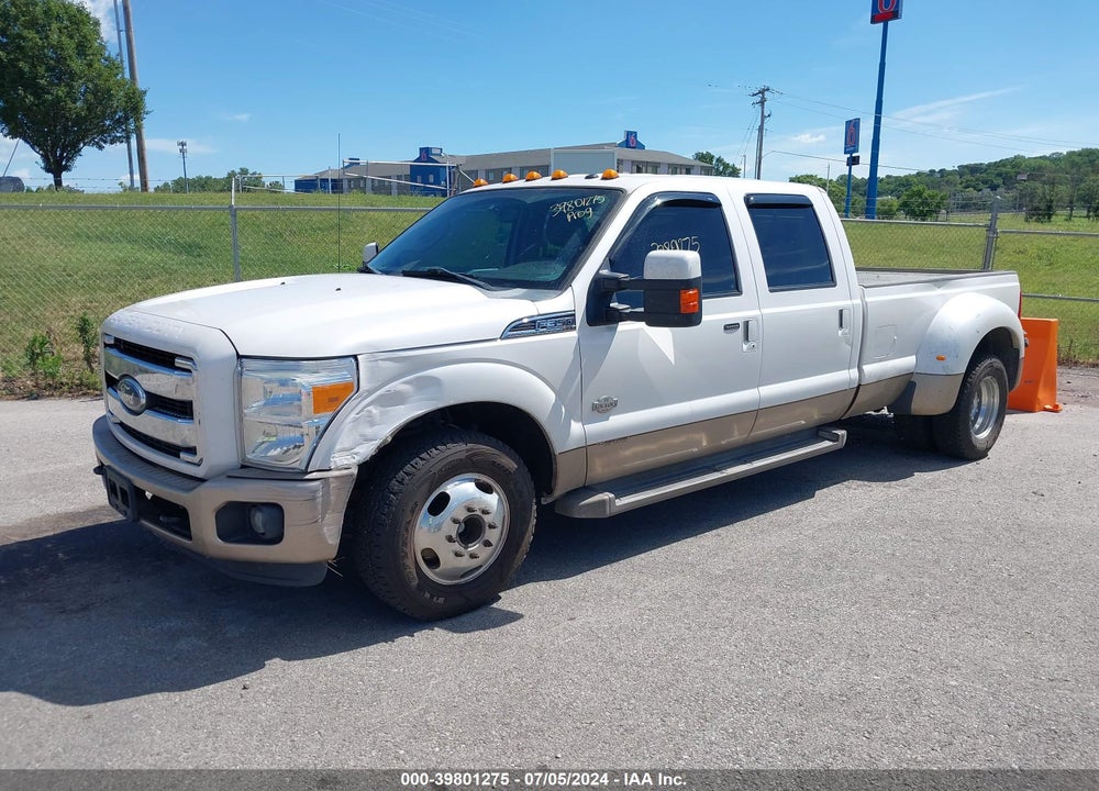 2011 FORD F-350 LARIAT VIN: 1FT8W3CT7BEB80589