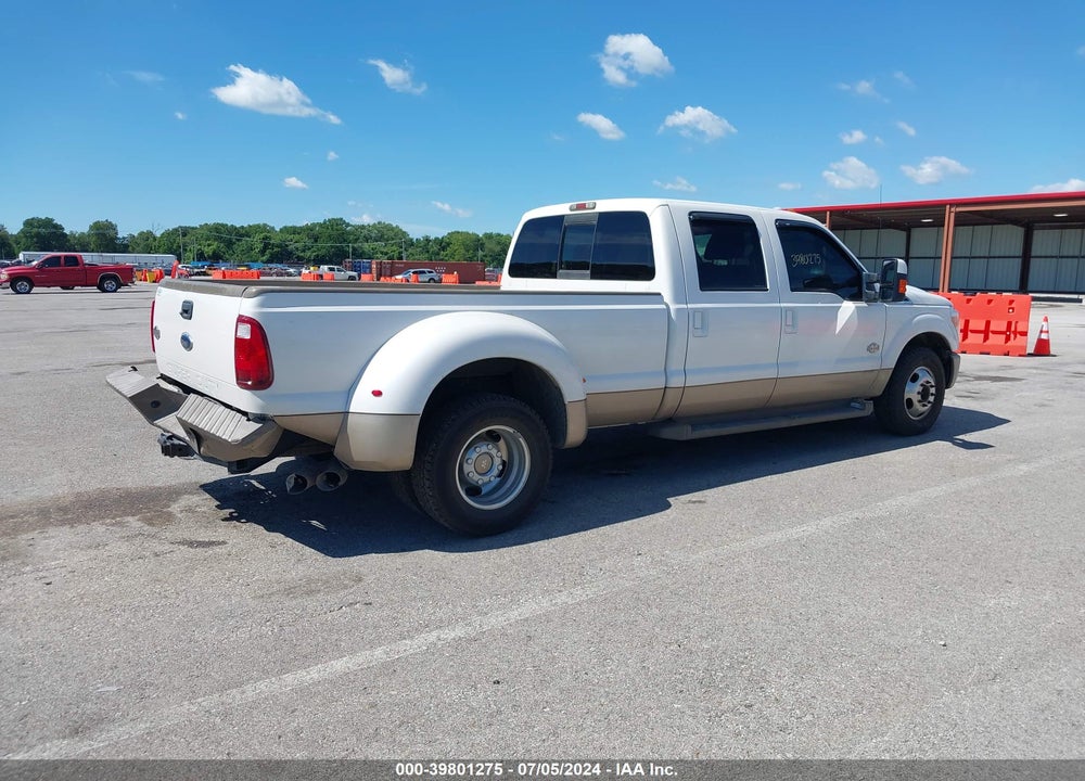 2011 FORD F-350 LARIAT VIN: 1FT8W3CT7BEB80589