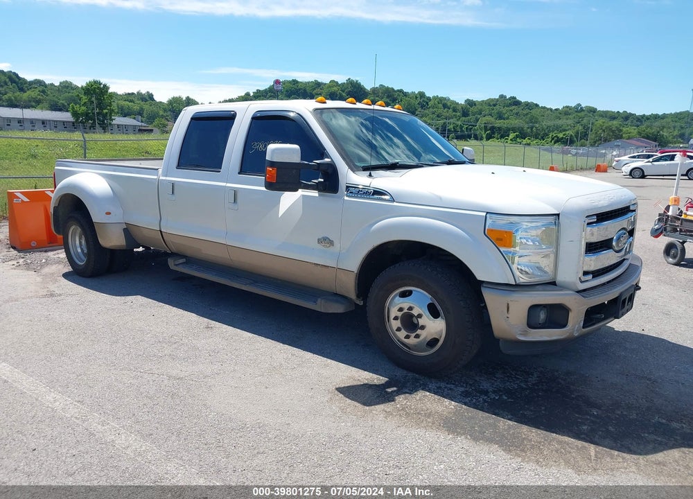 2011 FORD F-350 LARIAT VIN: 1FT8W3CT7BEB80589