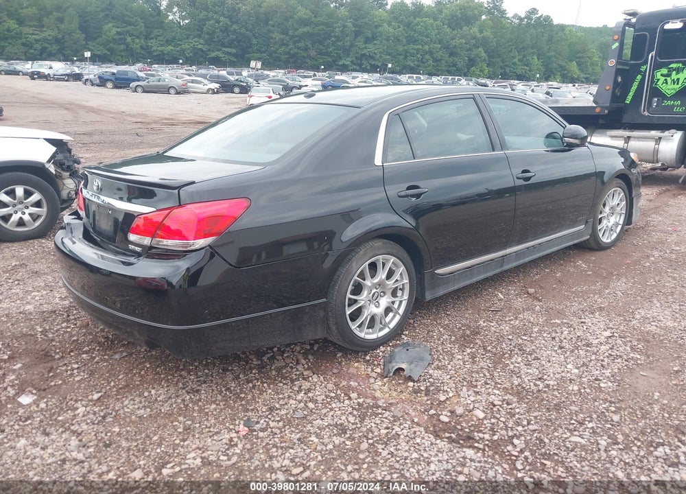 2011 TOYOTA AVALON VIN: 4T1BK3DB5BU411546