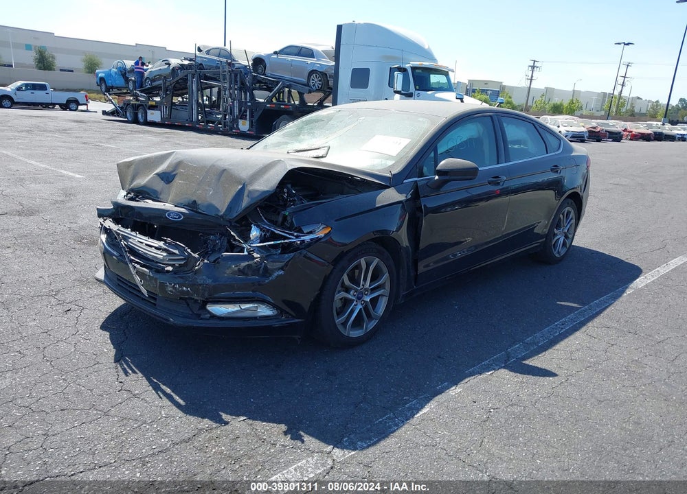 2017 FORD FUSION S VIN: 3FA6P0G70HR242846