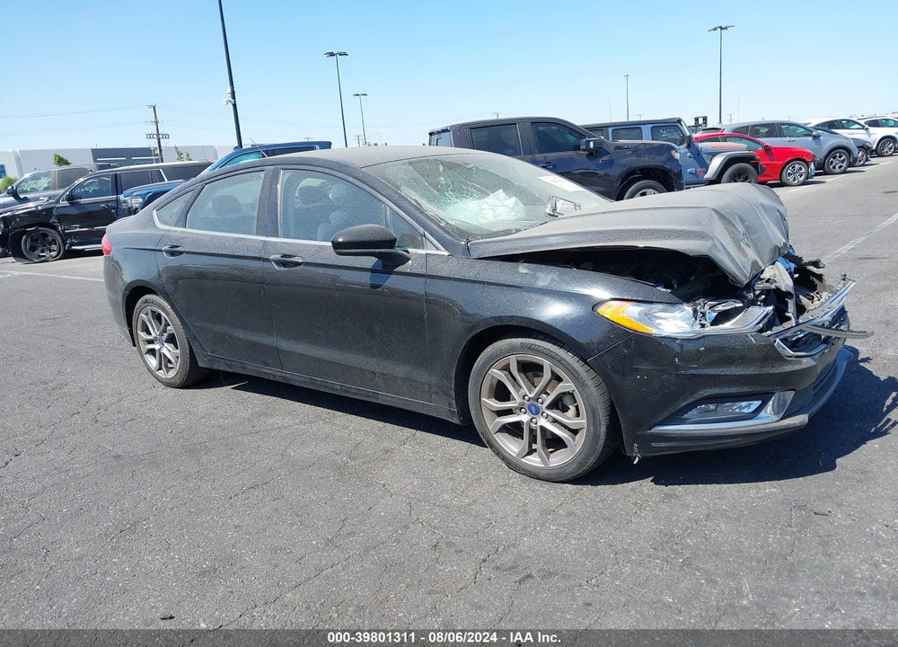 2017 FORD FUSION S VIN: 3FA6P0G70HR242846