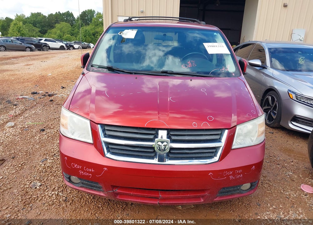 2010 DODGE GRAND CARAVAN SXT VIN: 2D4RN5D16AR244805