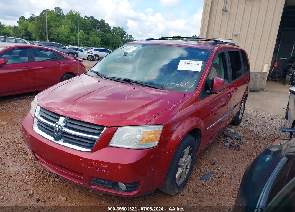 2010 DODGE GRAND CARAVAN SXT VIN: 2D4RN5D16AR244805