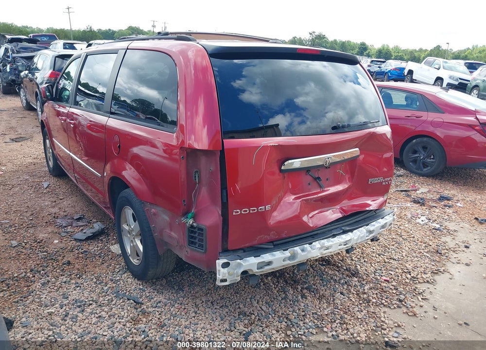2010 DODGE GRAND CARAVAN SXT VIN: 2D4RN5D16AR244805