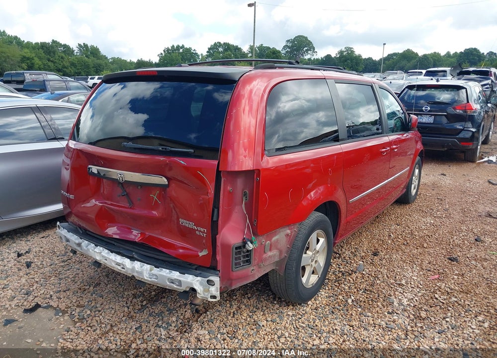 2010 DODGE GRAND CARAVAN SXT VIN: 2D4RN5D16AR244805