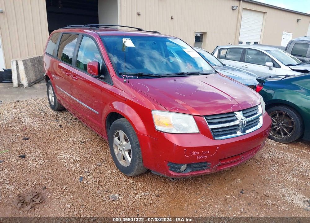 2010 DODGE GRAND CARAVAN SXT VIN: 2D4RN5D16AR244805
