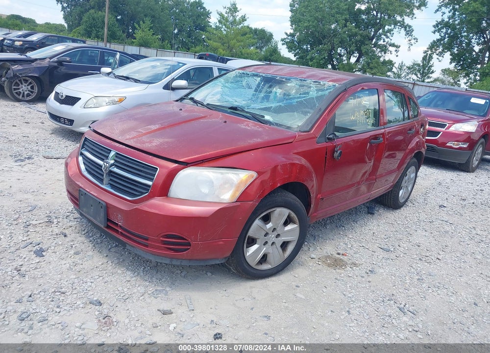 2007 DODGE CALIBER SXT VIN: 1B3HB48B27D165384